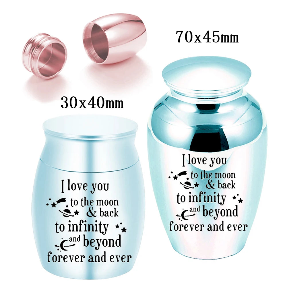 Love To The Moon - Cremation Urn For Ashes Keepsake