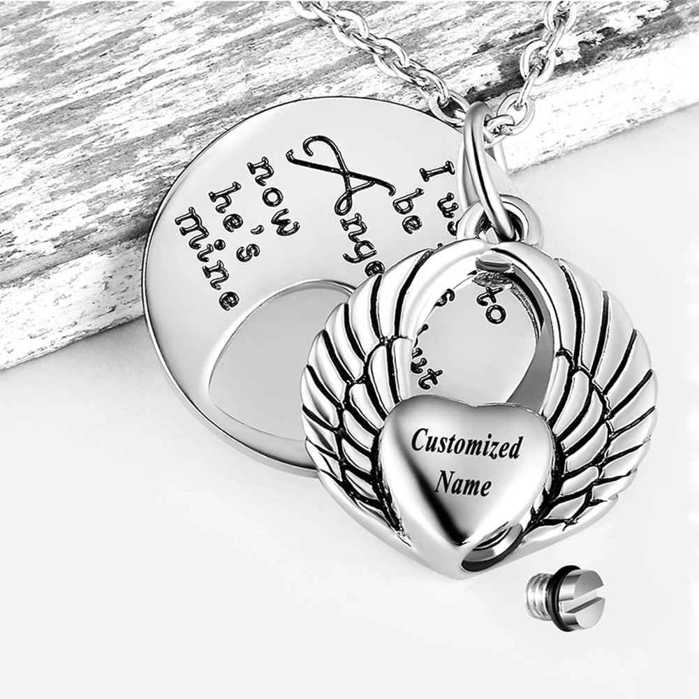 Unique Silver Keepsake Cremation Jewelry For Ashes Pendant - 6 Variants