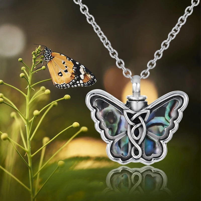 Dragonfly Cremation Jewelry For Ashes Keepsake Pendant Necklace