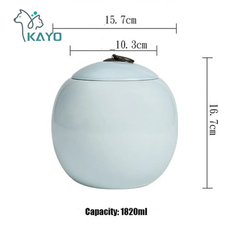 Простая глянцевая похоронная урна для кремации Kayo — 3 варианта