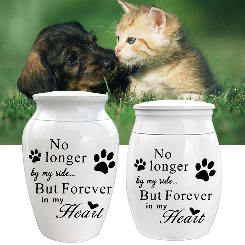 Paw Prints Forever In Our Hearts Urns for Ashes - 2Variants
