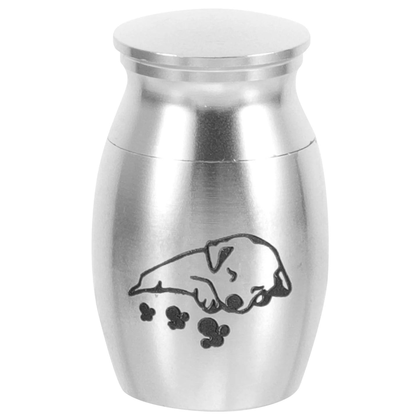 Puppy Snuggles Paws - Mini Cremation Urn For Ashes Keepsake
